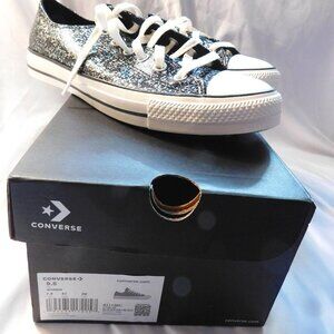 Converse CTAS OX Black/Egret Women's Low Top Sneakers Size 9.5 NEW IN BOX
